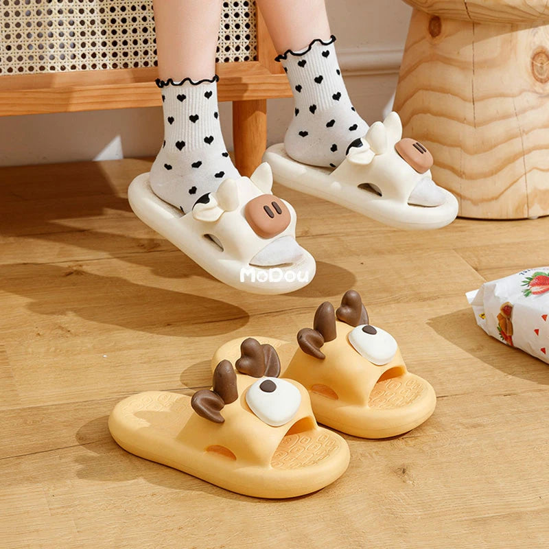 Animal Cartoon Foam Slippers