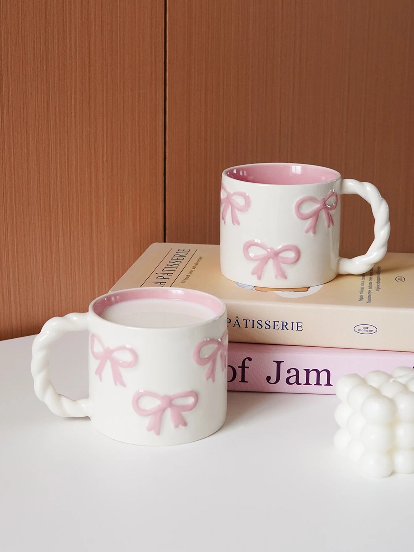 Dainty Bow Ceramic Mug