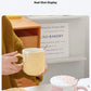 Ceramic Waffle Cone Mug With Lid & Spoon