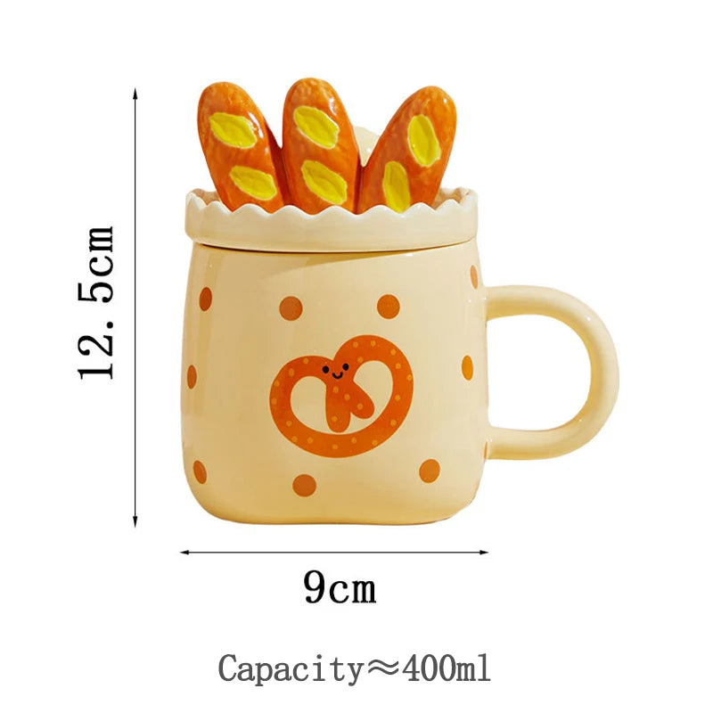 Cartoon Ceramic Mugs