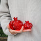 Pomegranate Glass Vase