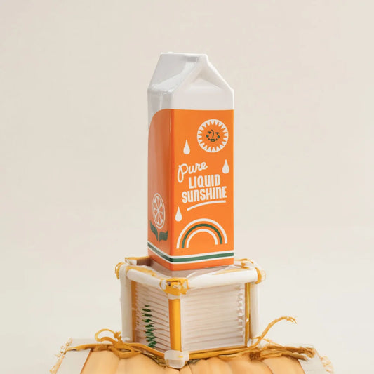 Juice Carton Vases