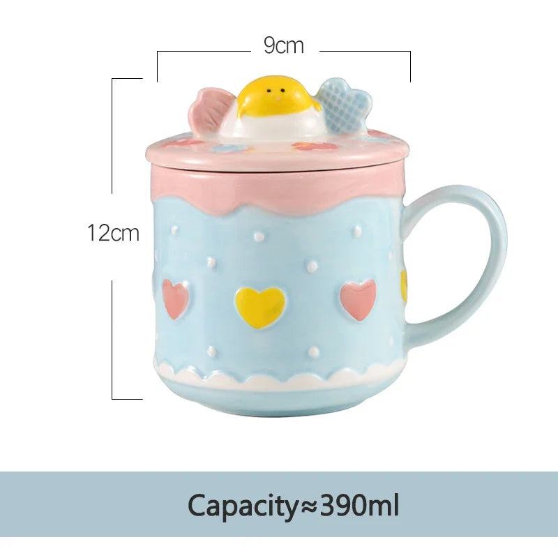 Cartoon Ceramic Mugs