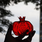 Pomegranate Glass Vase