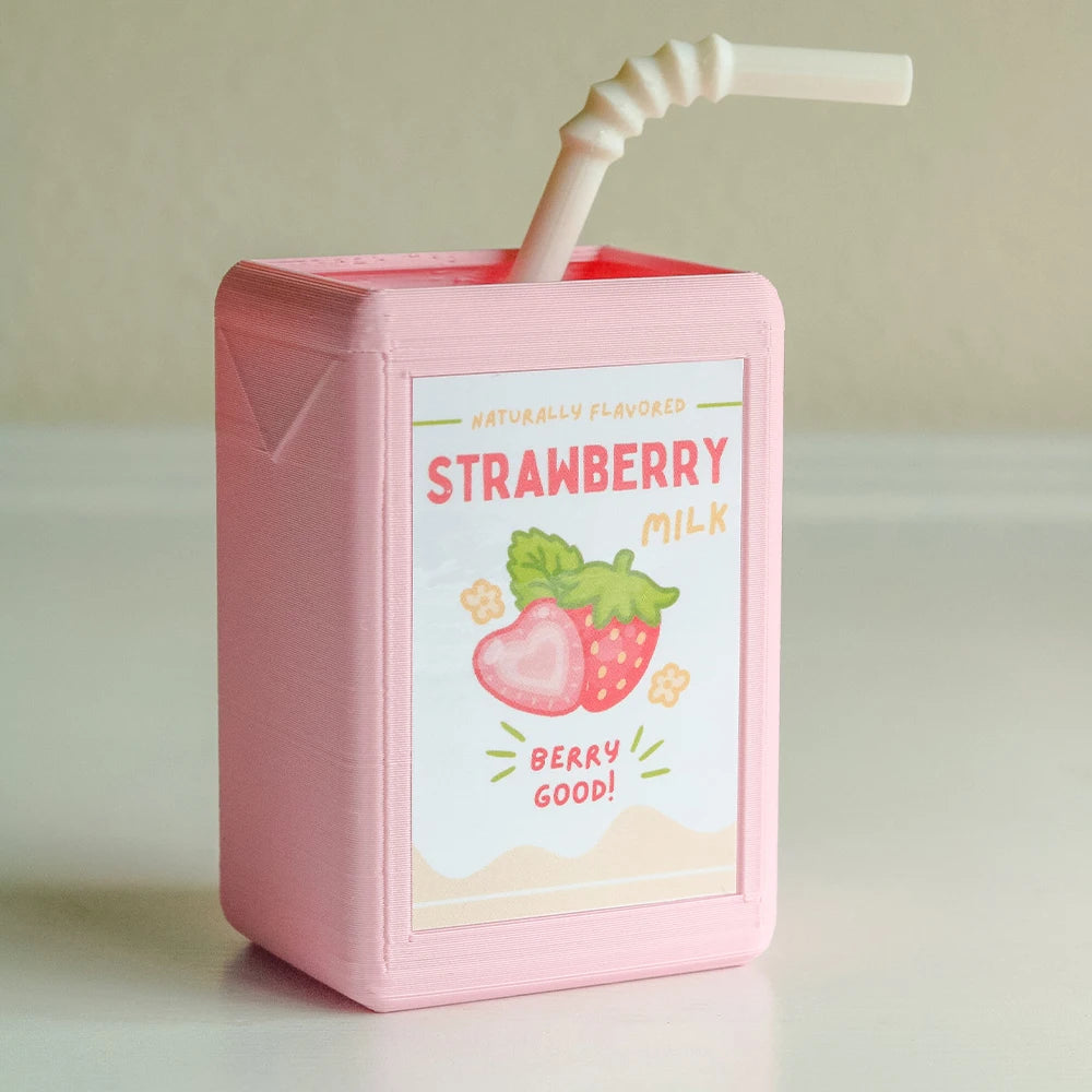 Vintage Juice Box Planters