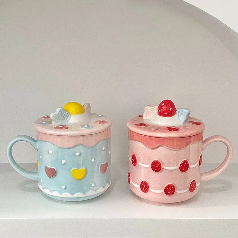 Cartoon Ceramic Mugs