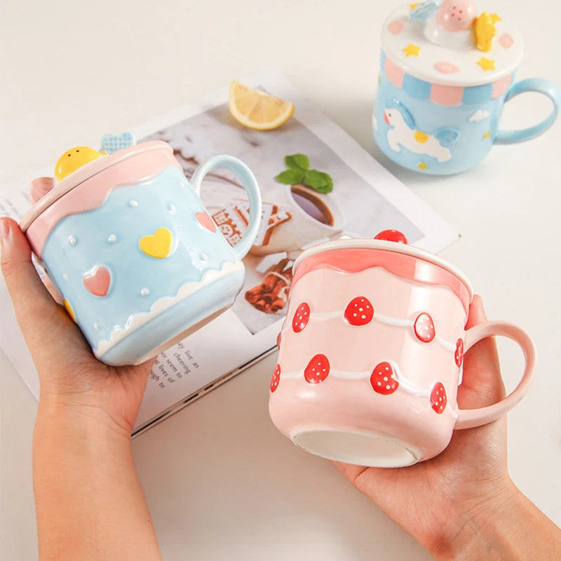Cartoon Ceramic Mugs