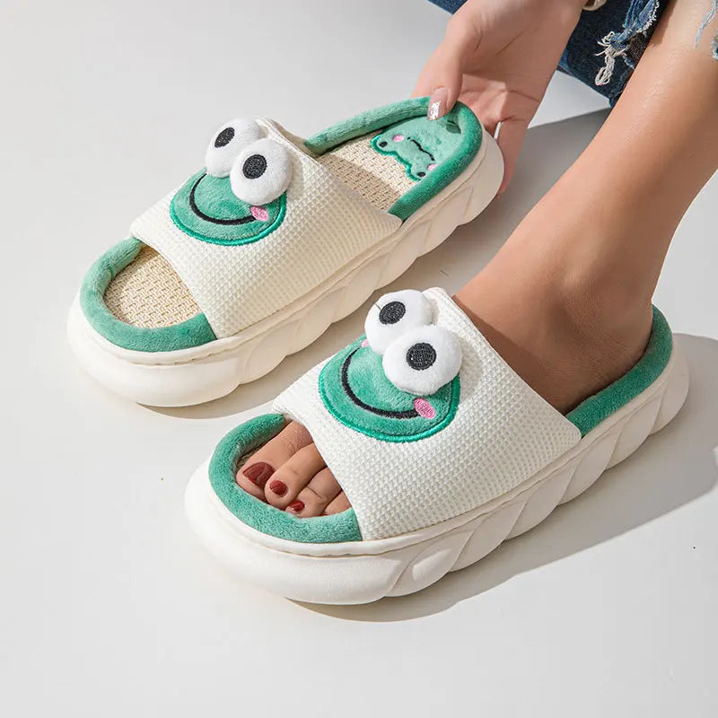 Cotton Animal Slippers
