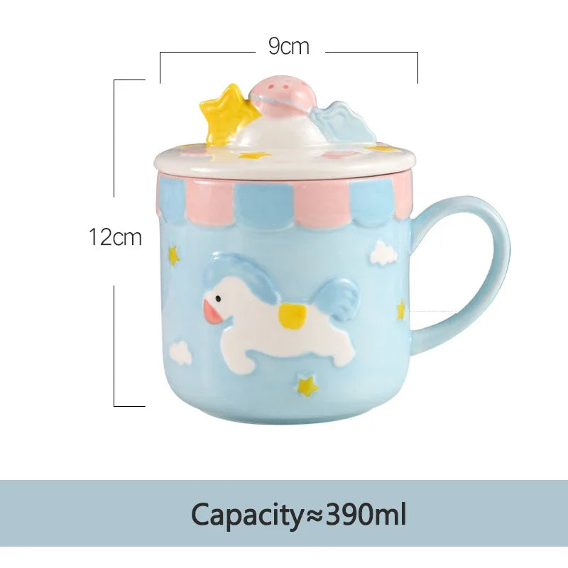 Cartoon Ceramic Mugs
