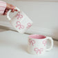 Dainty Bow Ceramic Mug