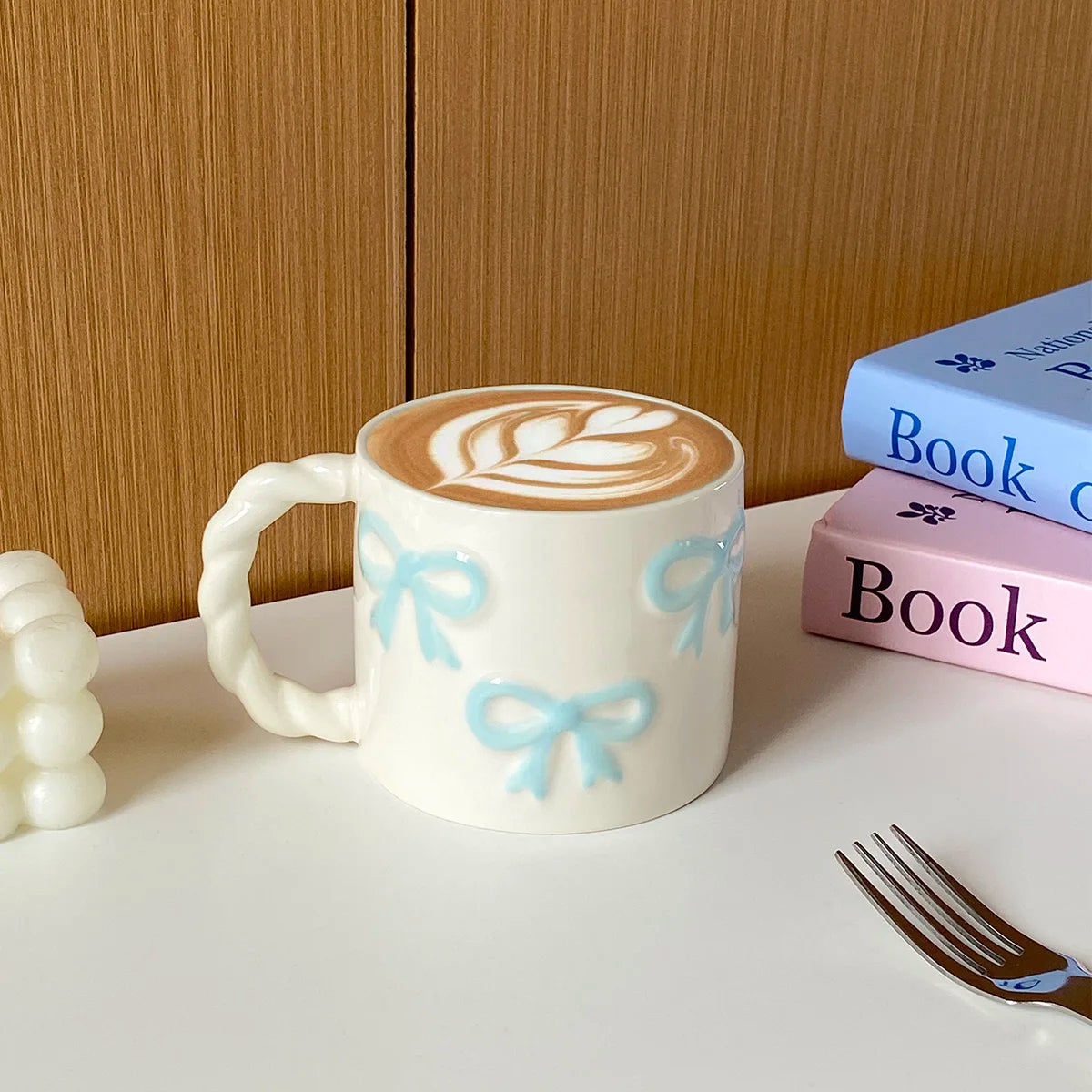 Dainty Bow Ceramic Mug