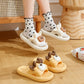 Animal Cartoon Foam Slippers