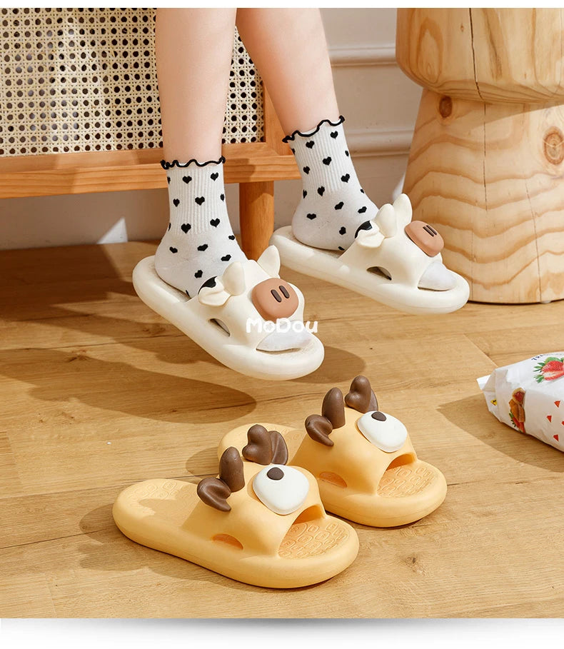 Animal Cartoon Foam Slippers