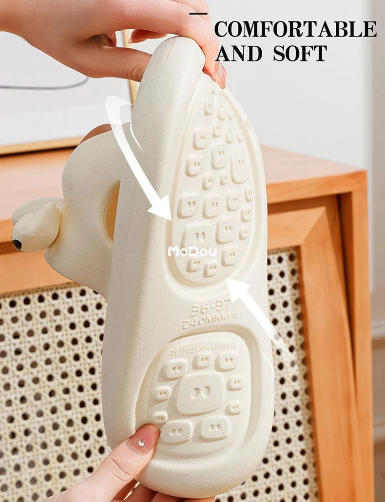 Animal Cartoon Foam Slippers