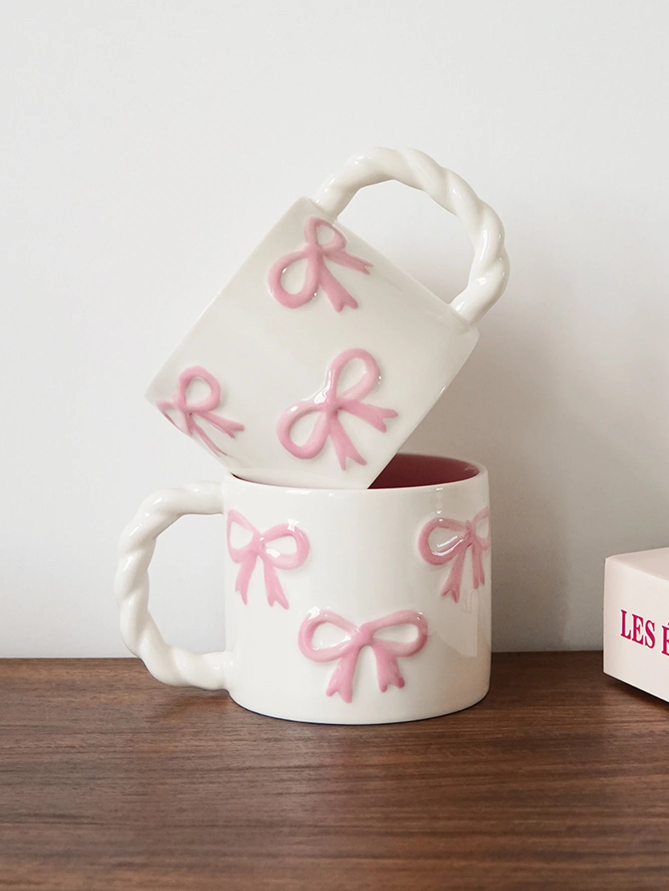 Dainty Bow Ceramic Mug