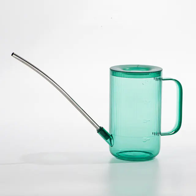 Colored Glass Watering Can