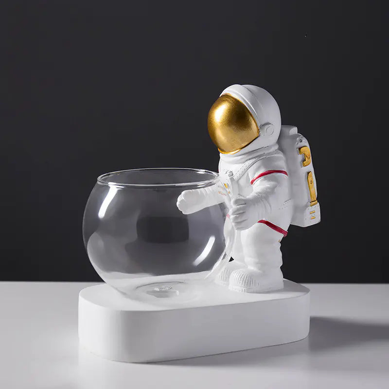 Astronaut/Diver Buddy Hydroponic Vase