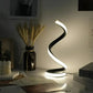 LED Spiral Table Lamp