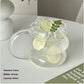 Offset Bubbe Glass Cup