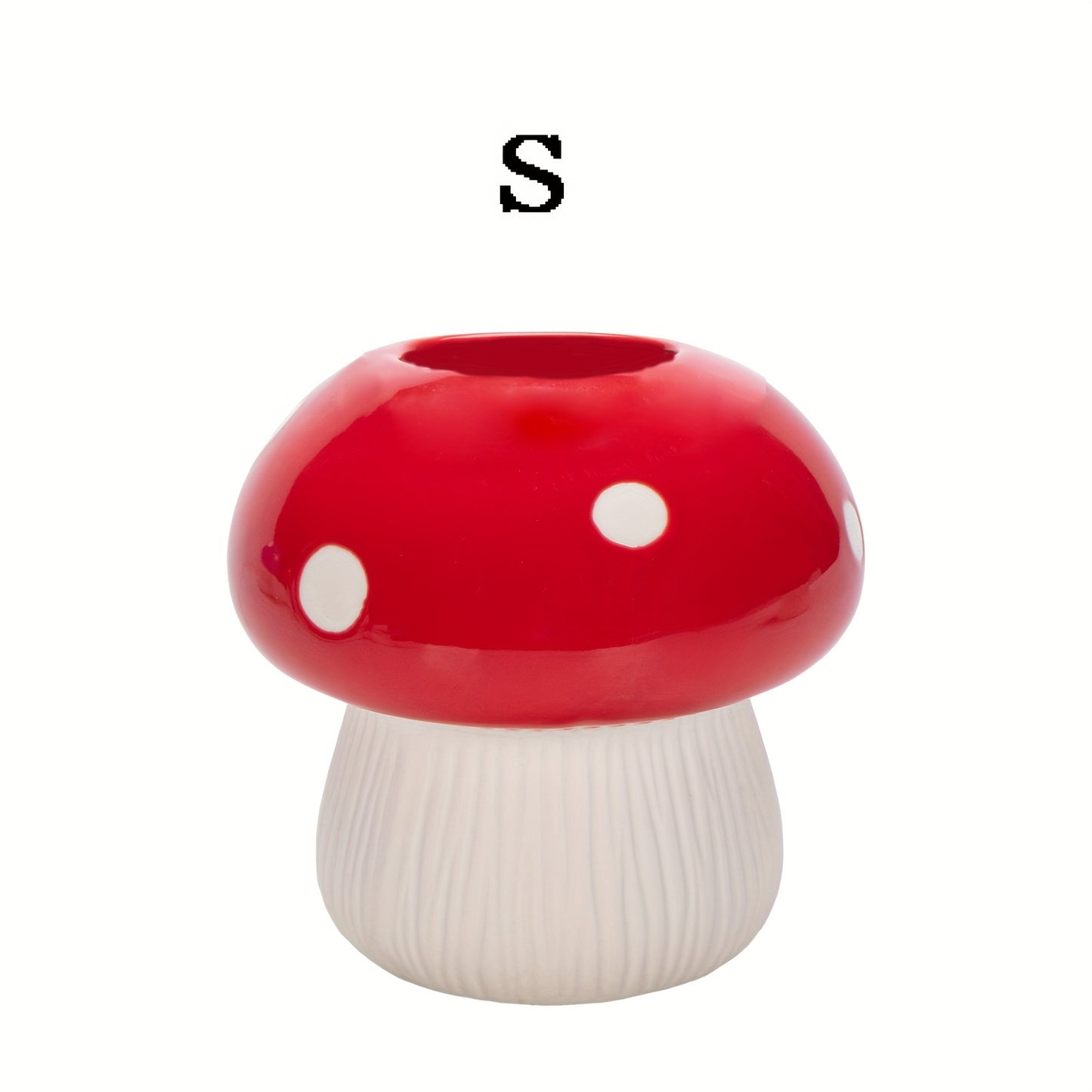 Modern Resin Mushroom Vase