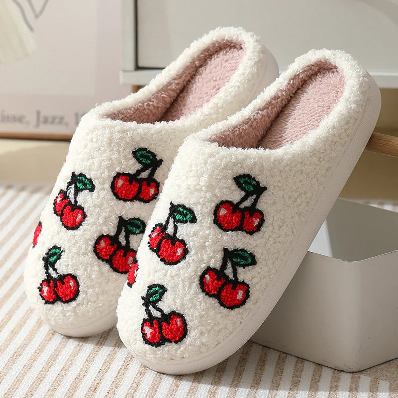 Fruity Cotton Slippers