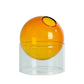 Colored Glass Orb Hydroponic Vase