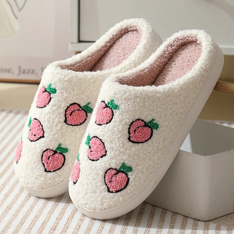 Fruity Cotton Slippers