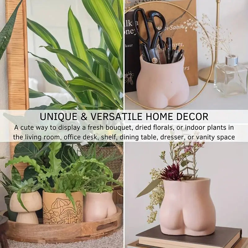 Female Form Ceramic Planter