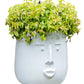 Handcrafted Ceramic Face Planter