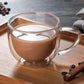Double-Layer Insulated Glass Mug