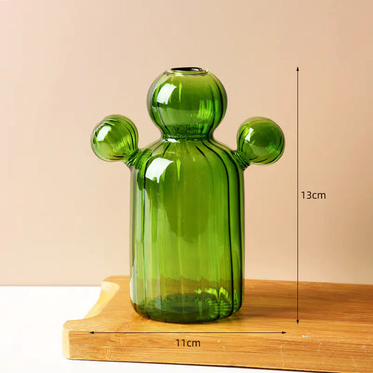 Cactus Glass Vases