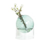 Colored Glass Orb Hydroponic Vase