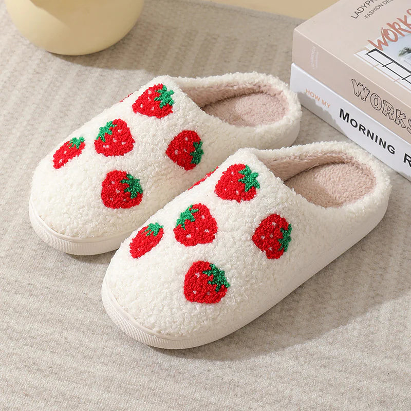Fruity Cotton Slippers