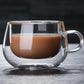 Double-Layer Insulated Glass Mug