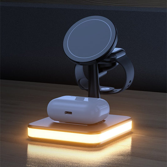 Luxurious 4 in 1 Mag-Safe Charger Stand