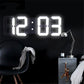 Large LED Digital Wall Clock