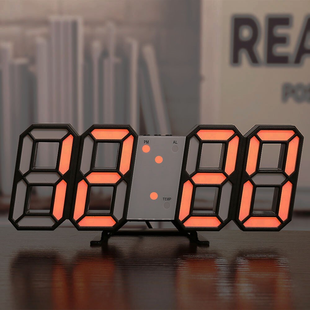 Large LED Digital Wall Clock