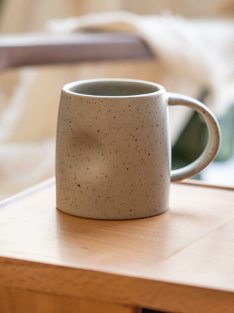 Ceramic Pot Bellied Mug