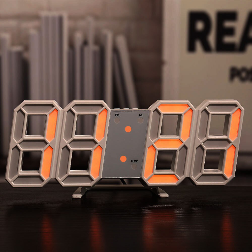 Large LED Digital Wall Clock