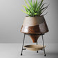 Modern Ceramic Plant Pot with Stand