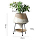 Modern Ceramic Plant Pot with Stand
