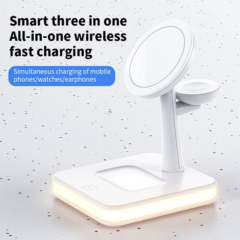 Luxurious 4 in 1 Mag-Safe Charger Stand