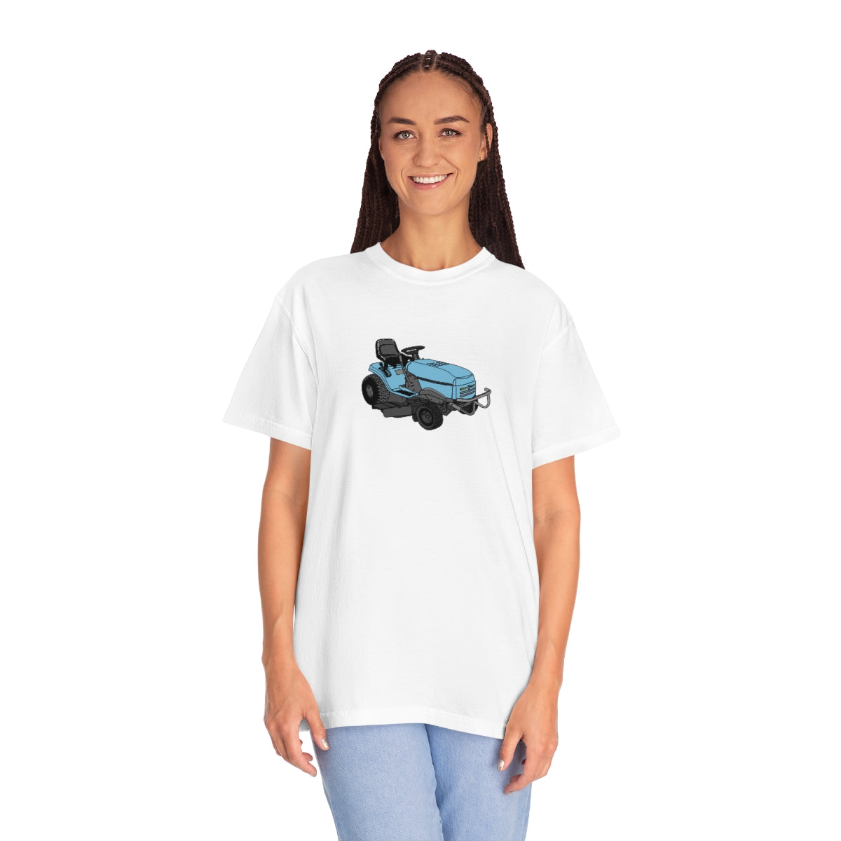 We Ride at Dawn Lawnmower Comfort Colors T-shirt