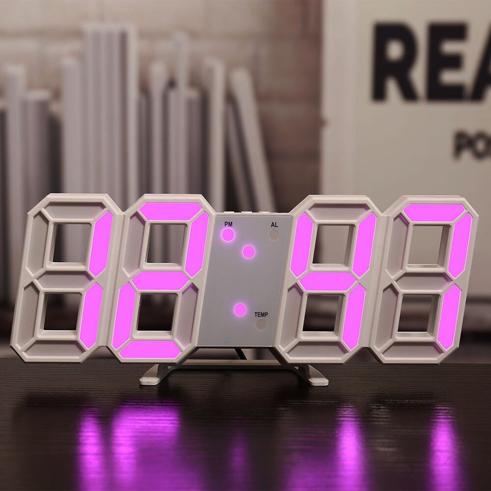 Large LED Digital Wall Clock