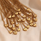 Heart-Shaped Initial Necklace