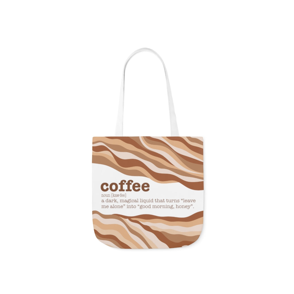 Coffee Definition Design Tote