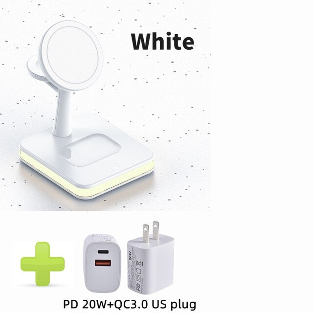 Luxurious 4 in 1 Mag-Safe Charger Stand