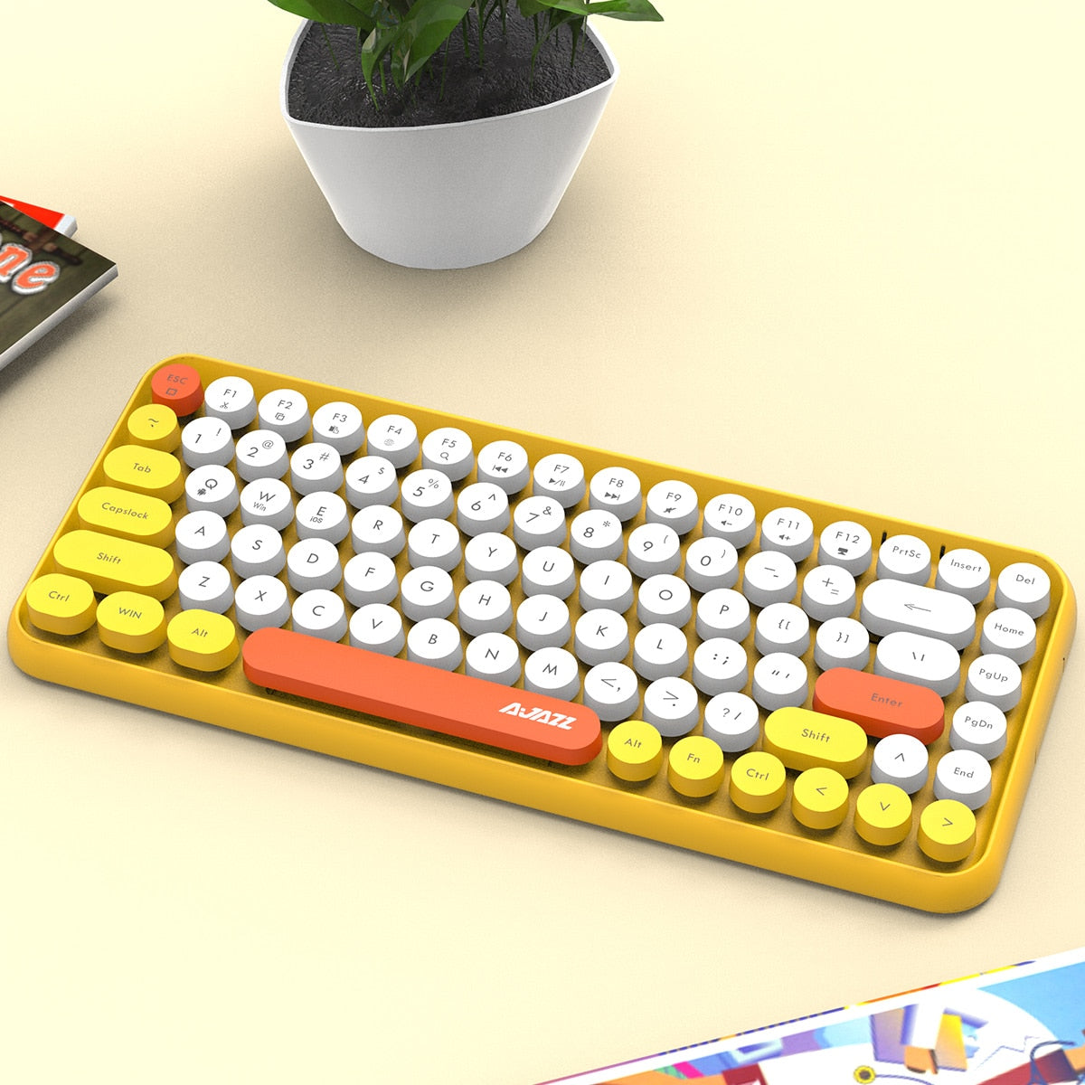 Typewriter Style Bluetooth Keyboard