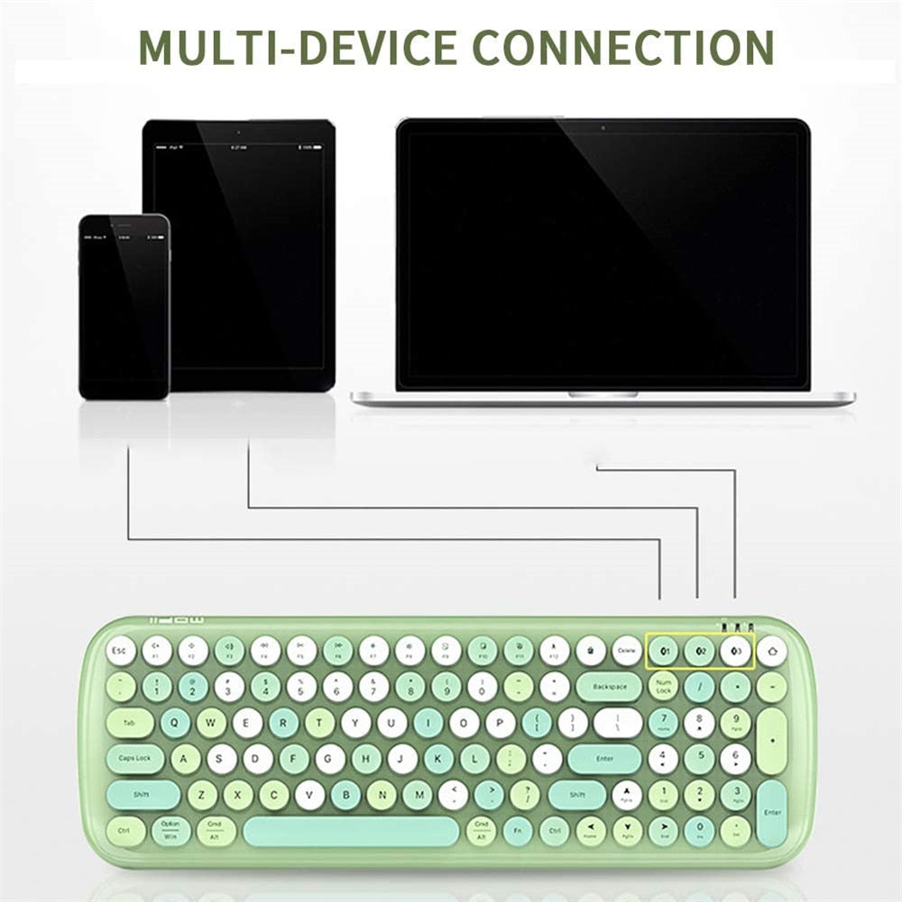 Typewriter Style Bluetooth Keyboard