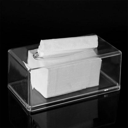 Clear Acrylic Tissue Box